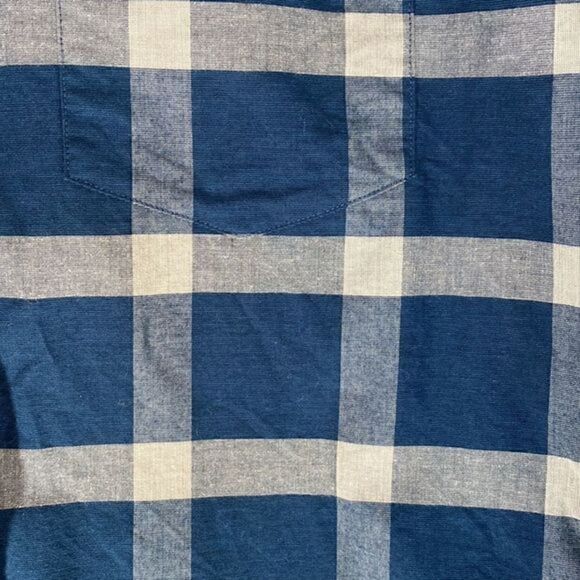 NWOT Ben Sherman Mens Teal Check Button Down Shirt - Picture 6 of 12